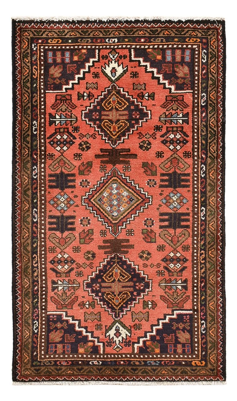 Perserteppich - Nomadic - 72 x 124 cm - hellrot