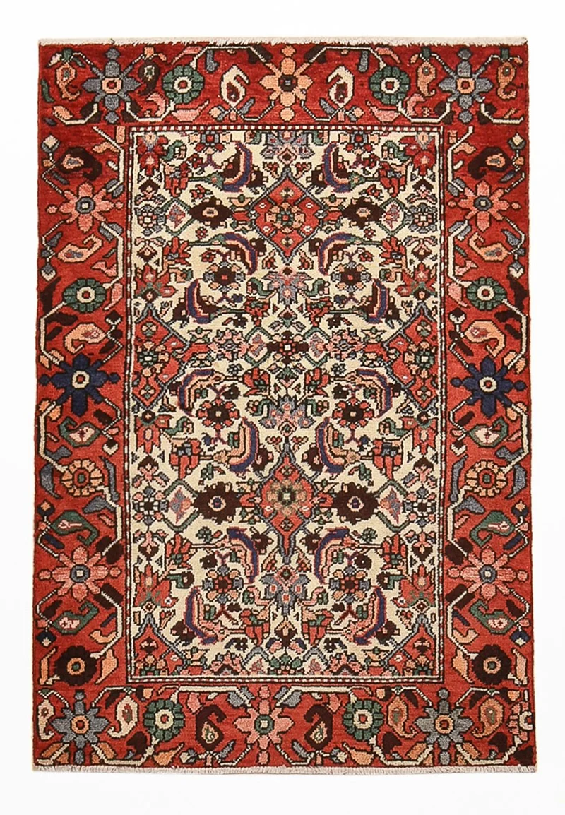 Perserteppich - Nomadic - 82 x 121 cm - mehrfarbig