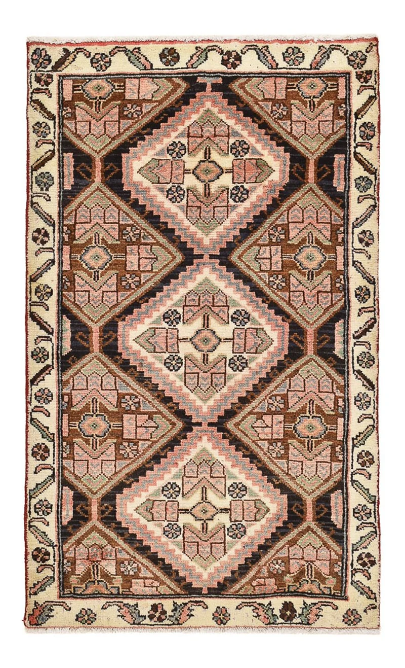 Perserteppich - Nomadic - 70 x 120 cm - hellbeige