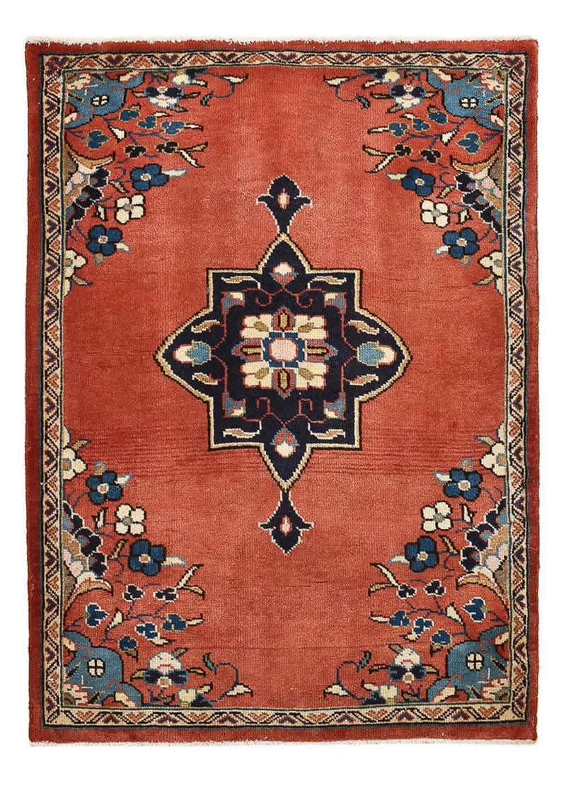 Perserteppich - Classic - 80 x 112 cm - hellrot