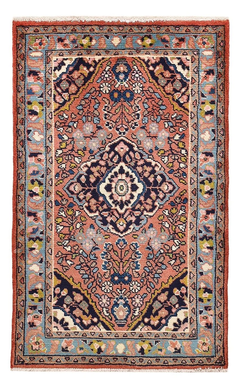 Perserteppich - Nomadic - 73 x 120 cm - mehrfarbig