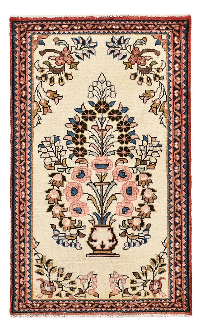 Perserteppich - Nomadic - 70 x 120 cm - mehrfarbig