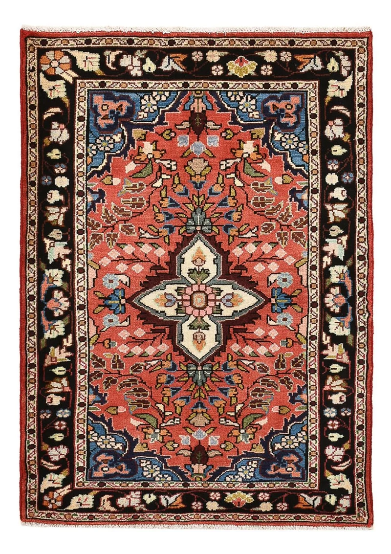 Perserteppich - Nomadic - 76 x 110 cm - rot