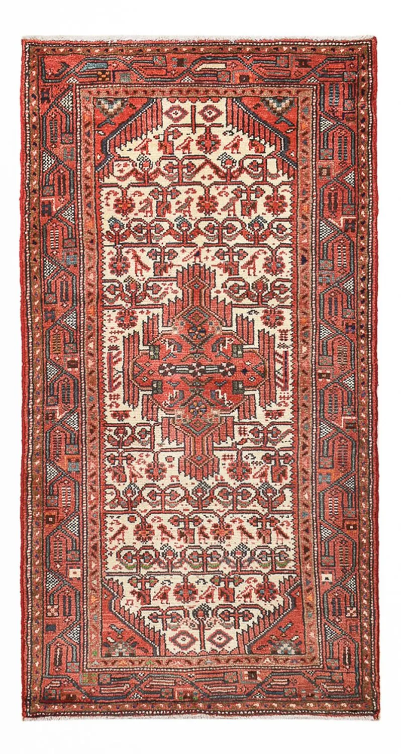 Perserteppich - Nomadic - 73 x 142 cm - hellrot