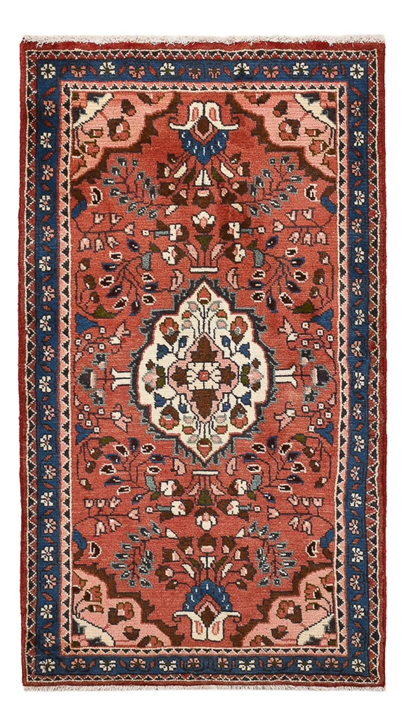 Perserteppich - Nomadic - 68 x 124 cm - rot