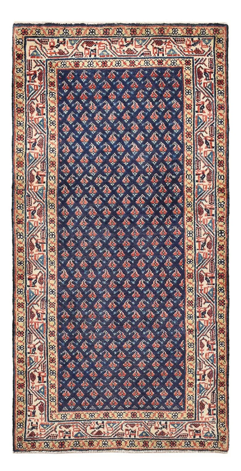 Perserteppich - Mir - 65 x 130 cm - lila