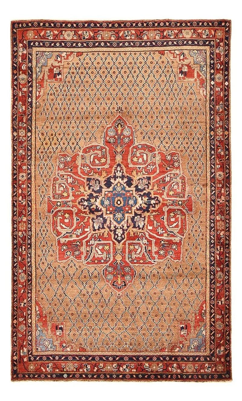 Perserteppich - Nomadic - 150 x 250 cm - beige
