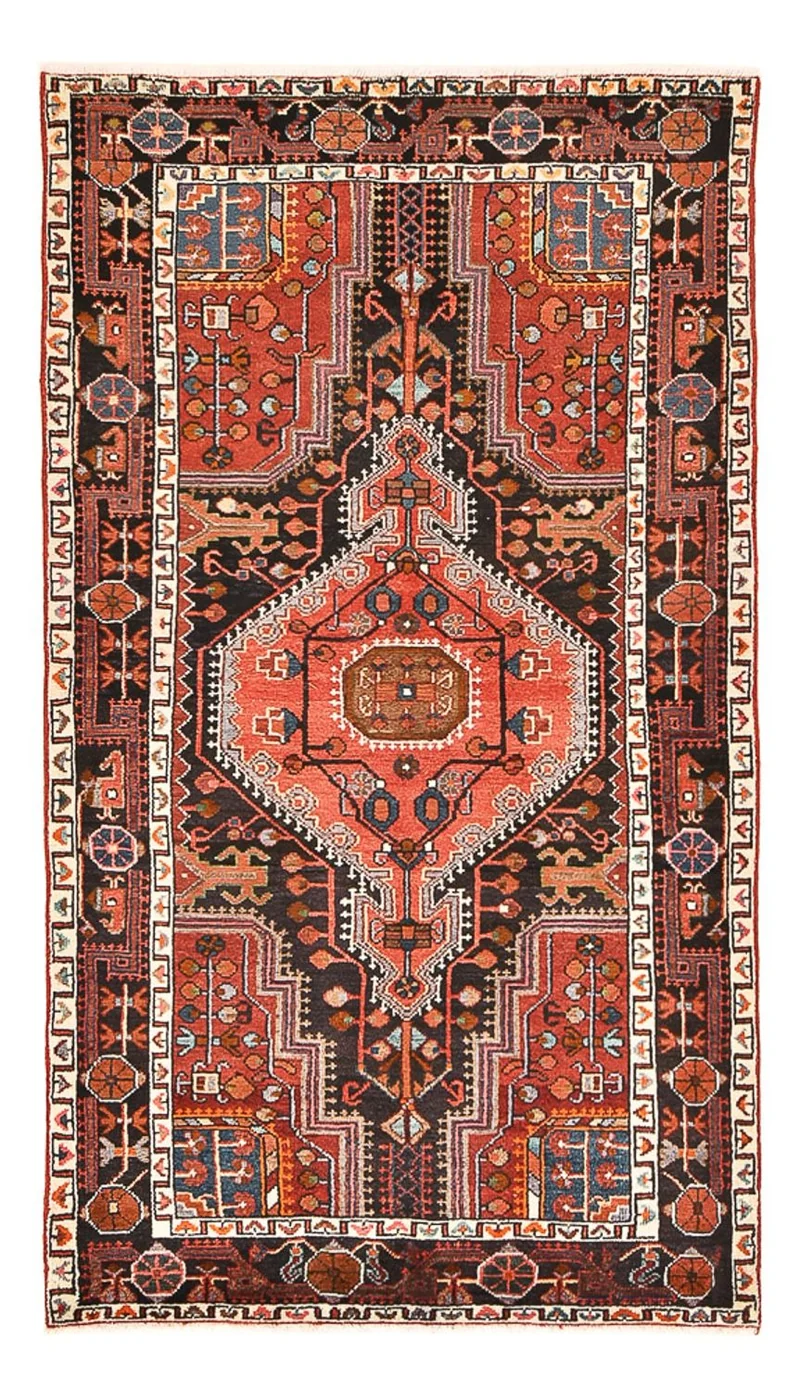 Perserteppich - Nomadic - 119 x 213 cm - rot