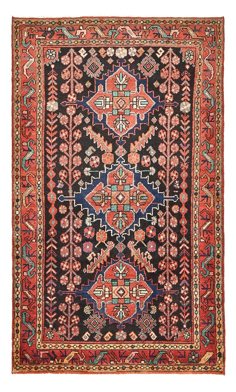 Läufer Perser - Nomadic - 104 x 174 cm - dunkelblau
