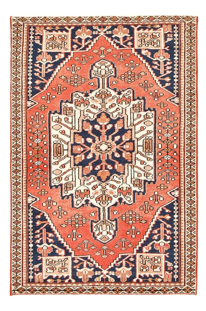 Perserteppich - Classic - 122 x 195 cm - hellrot
