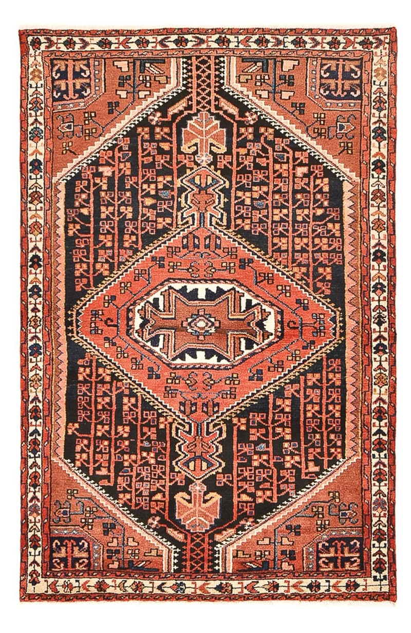 Perserteppich - Nomadic - 117 x 183 cm - hellrot