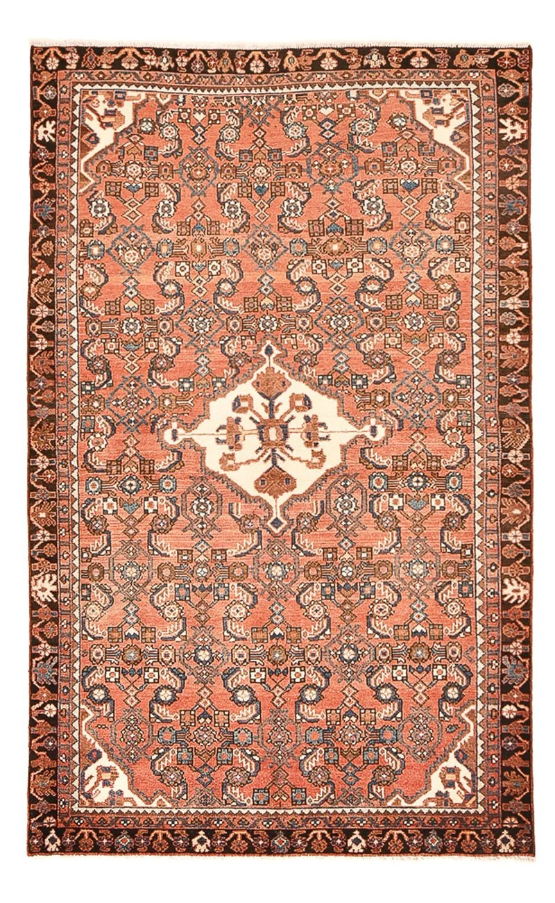 Perserteppich - Nomadic - 127 x 210 cm - hellrot