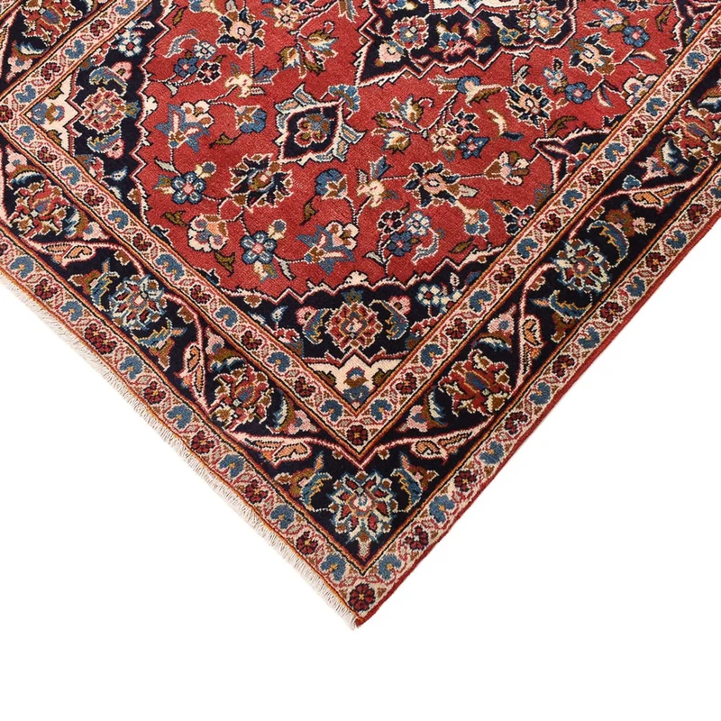 Läufer Perser - Keshan - 95 x 397 cm - hellrot
