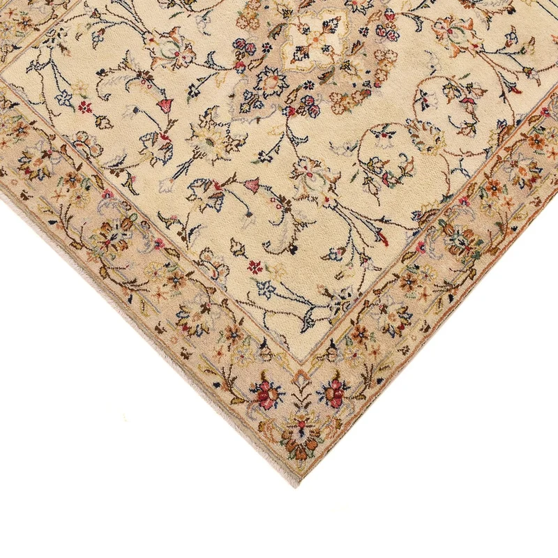 Läufer Perser - Keshan - 98 x 385 cm - beige