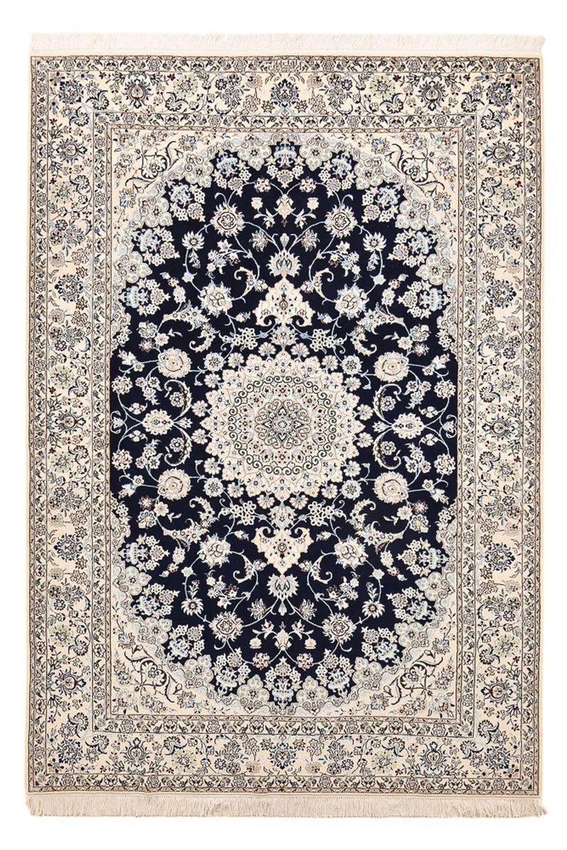 Perserteppich - Nain - Premium - 165 x 245 cm - dunkelblau