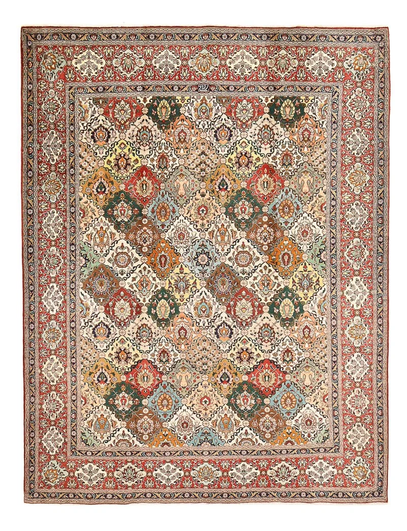 Täbriz Teppich 293x390cm - Perserteppich