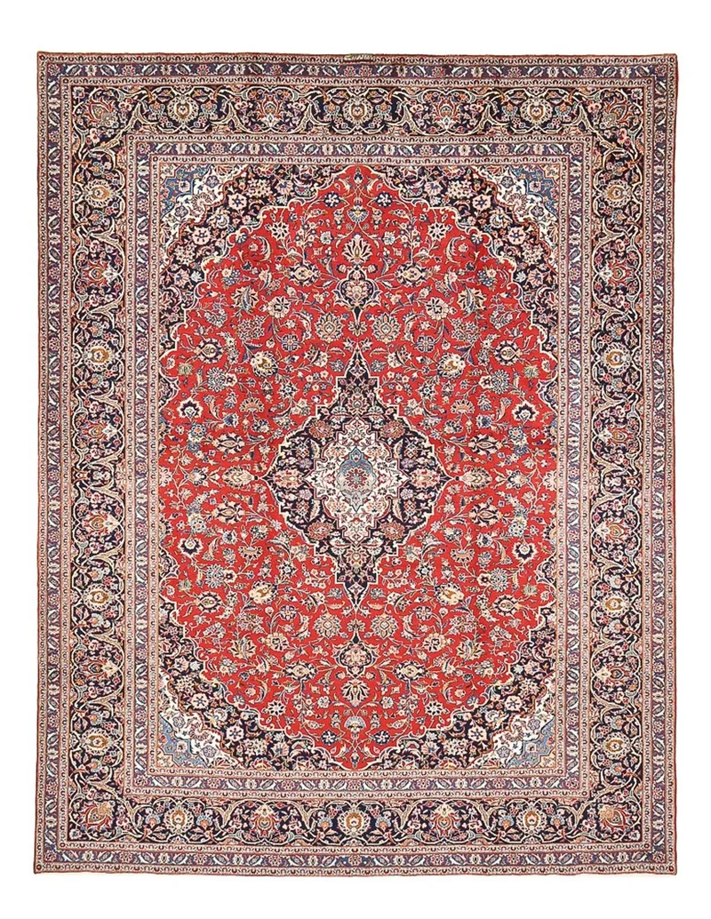 Perserteppich - Keshan - 306 x 398 cm - rot