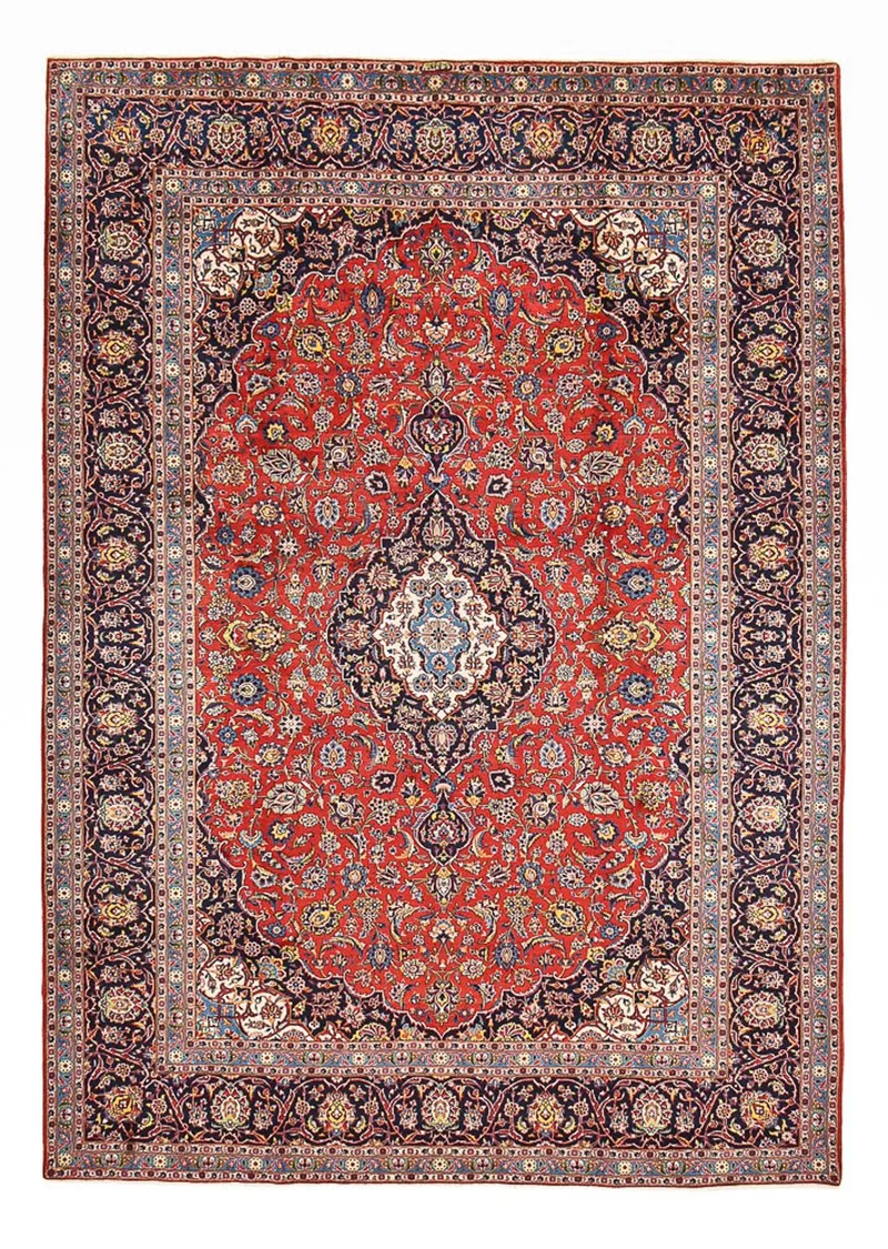 Perserteppich - Keshan - 302 x 420 cm - rot