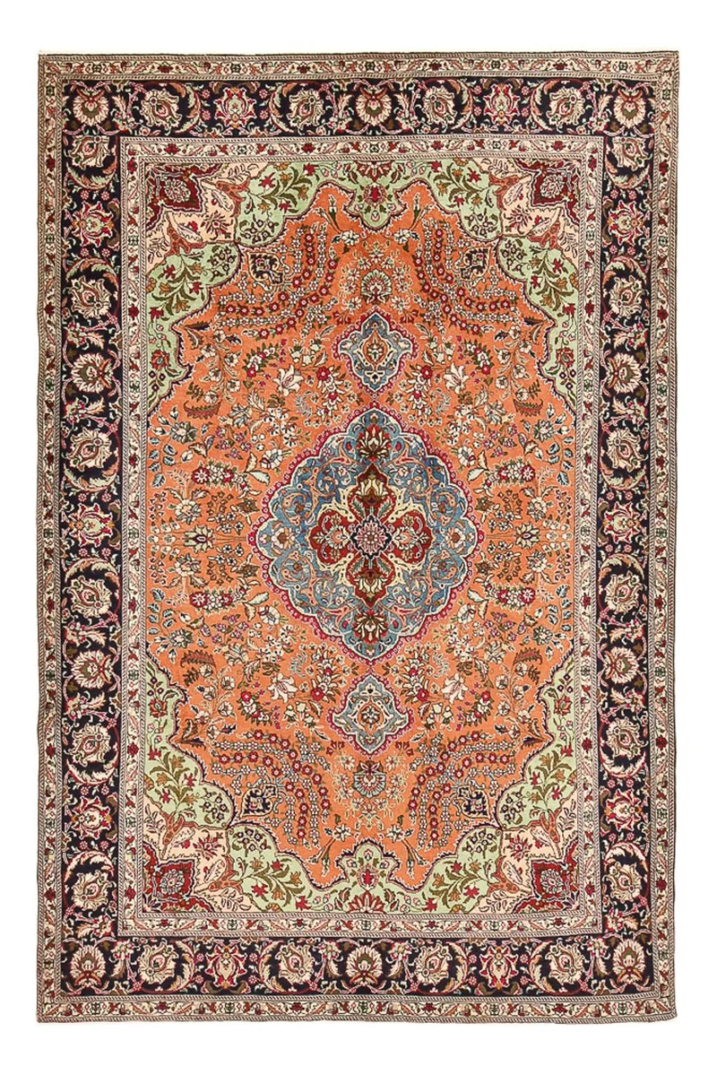 Perserteppich - Täbriz - 198 x 307 cm - hellrot