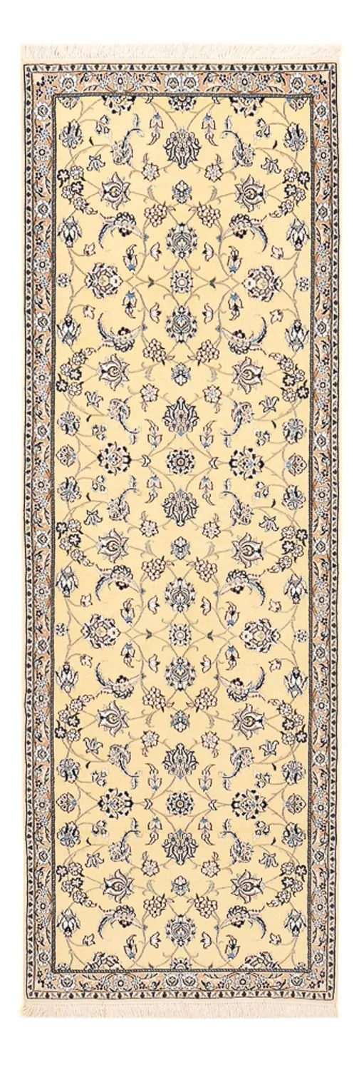 Läufer Perser - Nain - Royal - 88 x 269 cm - hellbeige