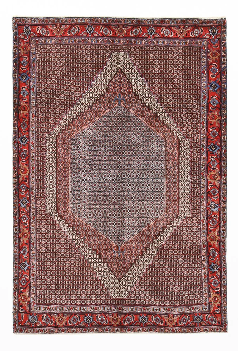 Perserteppich - Classic - 196 x 296 cm - bordeauxrot