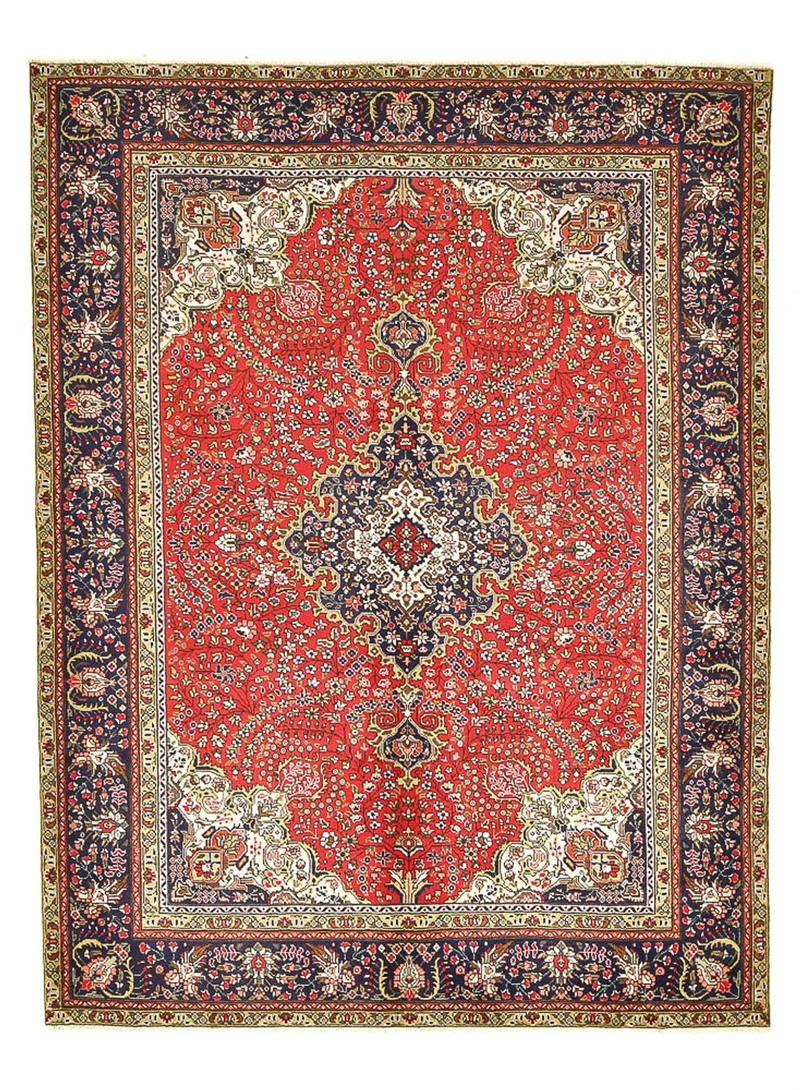 Perserteppich - Täbriz - 190 x 275 cm - rot