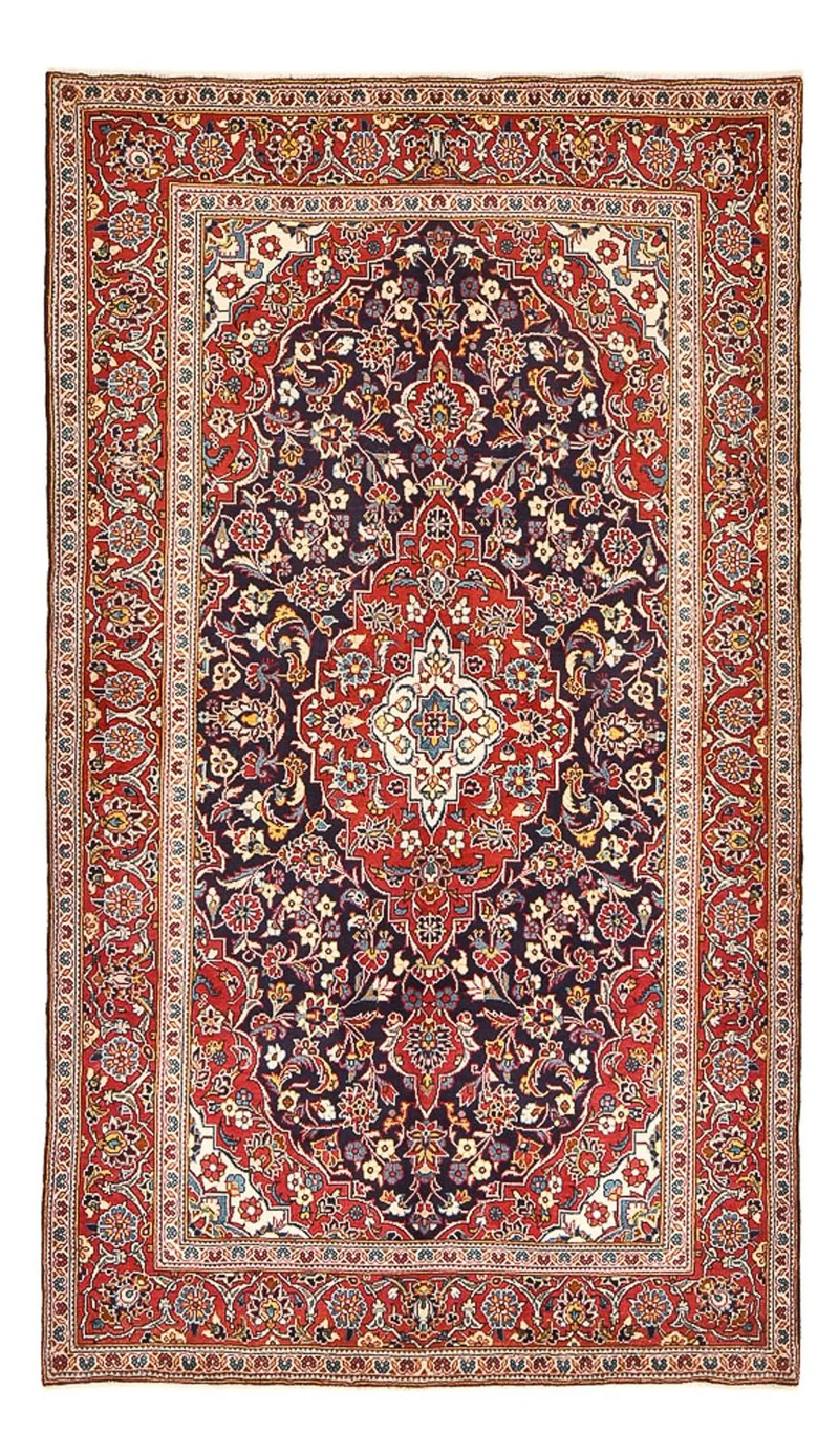 Perserteppich - Keshan - 146 x 255 cm - dunkelblau