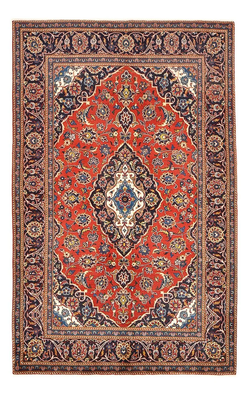 Perserteppich - Keshan - 140 x 227 cm - rot