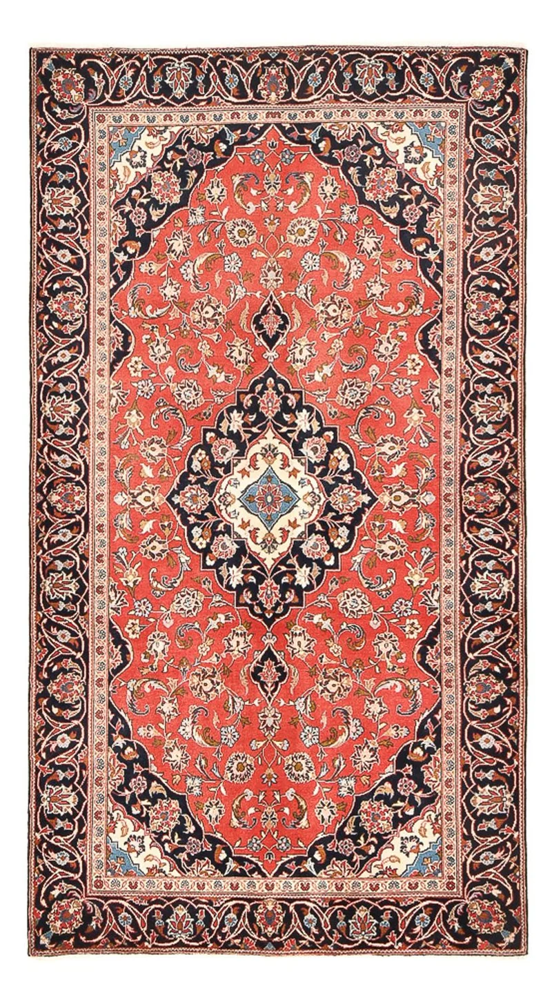 Perserteppich - Keshan - 134 x 253 cm - hellrot