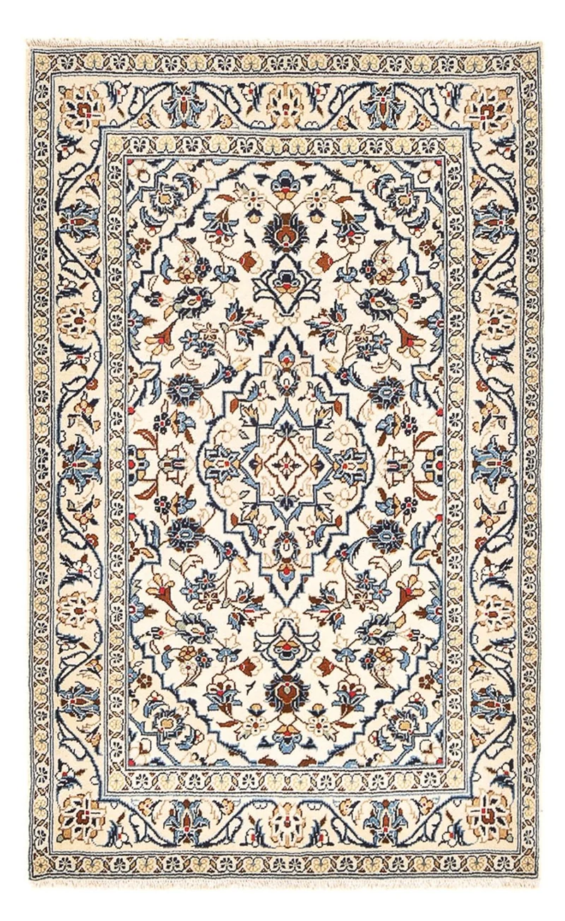 Perserteppich - Keshan - 99 x 155 cm - sand
