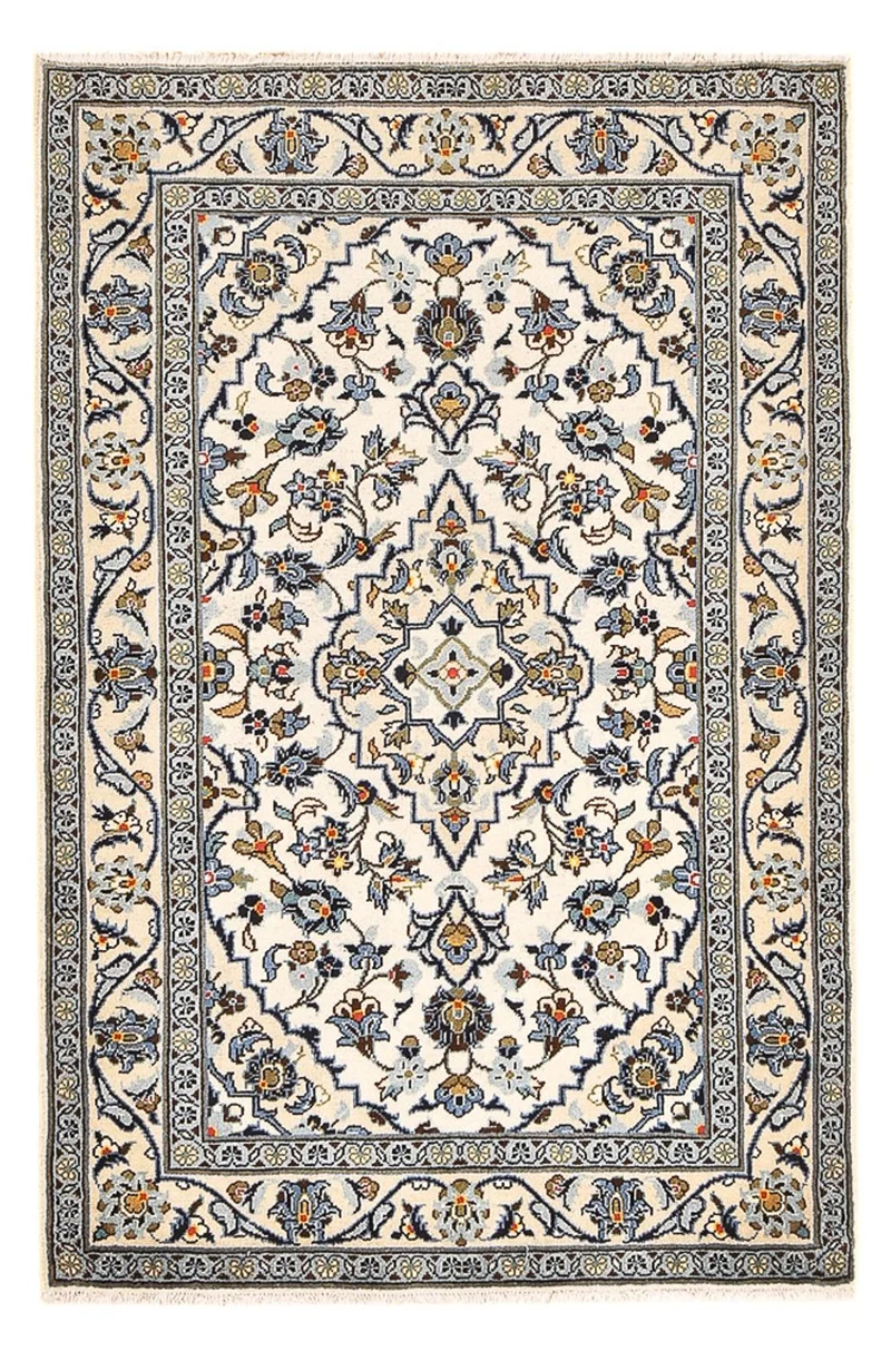 Perserteppich - Keshan - 95 x 144 cm - sand