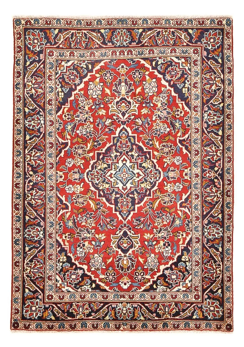 Perserteppich - Keshan - 97 x 140 cm - rot