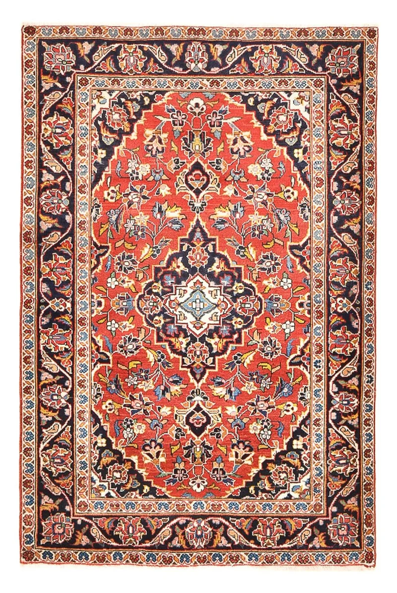 Perserteppich - Keshan - 97 x 147 cm - rot