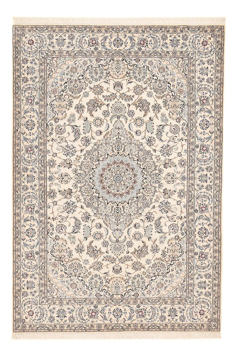 Perserteppich - Nain - Royal - 213 x 310 cm - weiß
