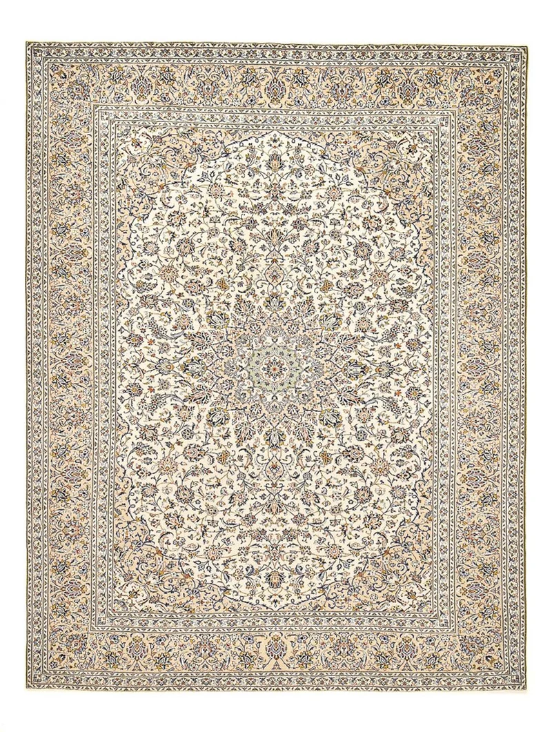 Perserteppich - Keshan - 295 x 397 cm - sand