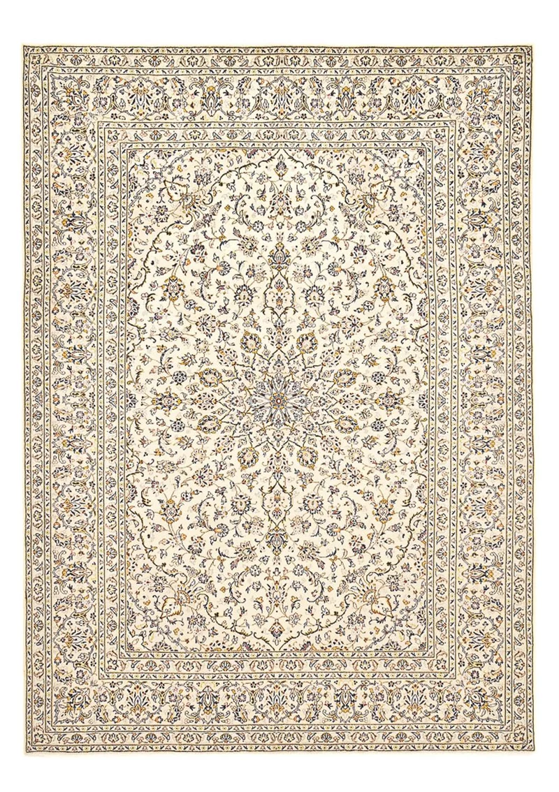 Perserteppich - Keshan - 245 x 355 cm - hellbeige