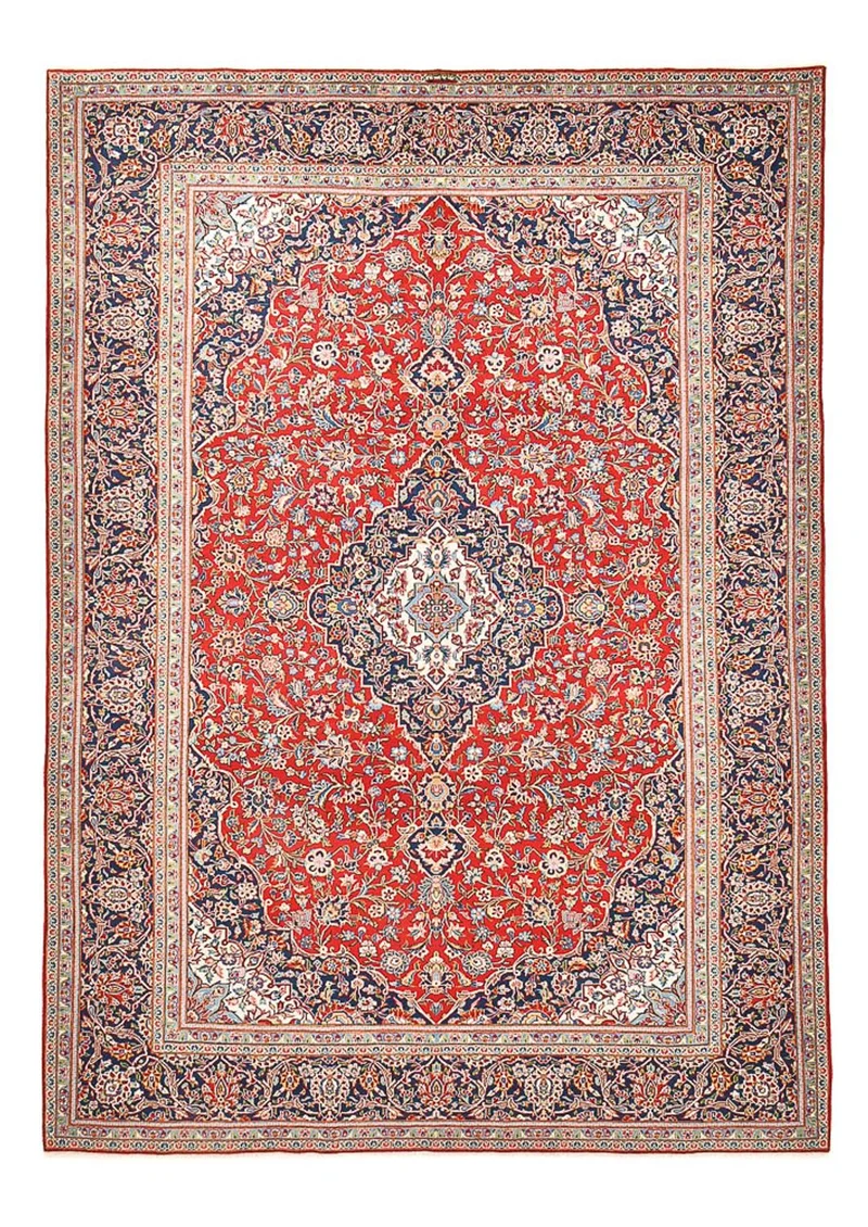Perserteppich - Keshan - 270 x 390 cm - rot