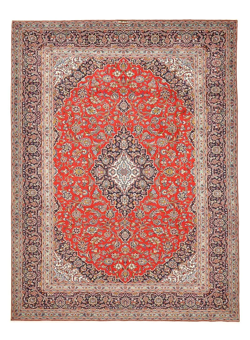 Perserteppich - Keshan - 294 x 403 cm - rot