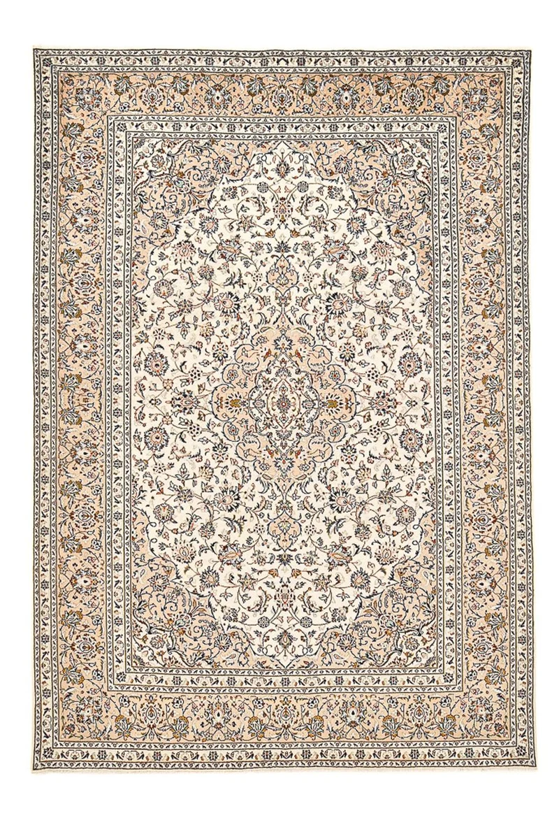 Perserteppich - Keshan - 250 x 360 cm - hellbeige