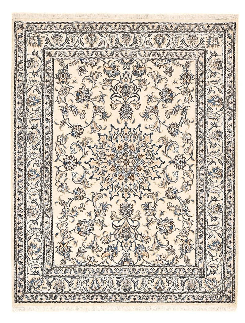 Perserteppich - Nain - 147 x 198 cm - hellbeige