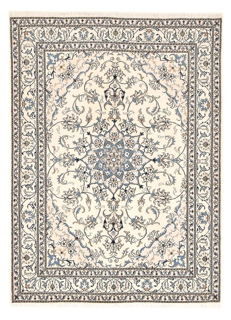 Perserteppich - Nain - 167 x 230 cm - hellbeige