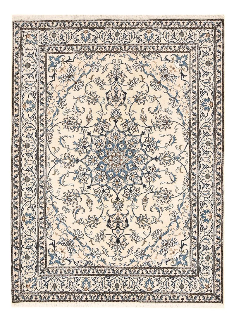 Perserteppich - Nain - 170 x 239 cm - hellbeige