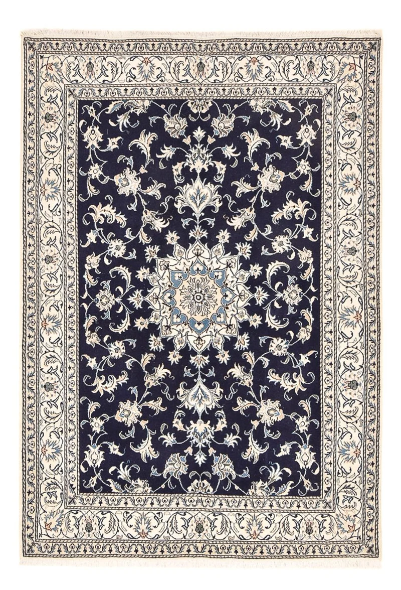 Perserteppich - Nain - 167 x 245 cm - dunkelblau