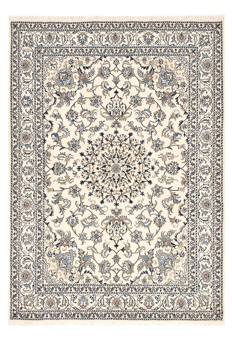 Perserteppich - Nain - 163 x 237 cm - hellbeige