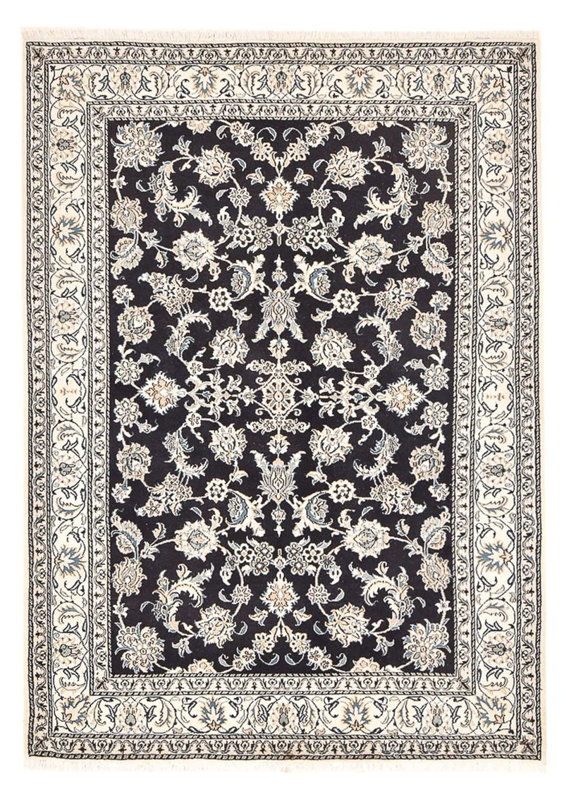 Perserteppich - Nain - 165 x 242 cm - dunkelblau