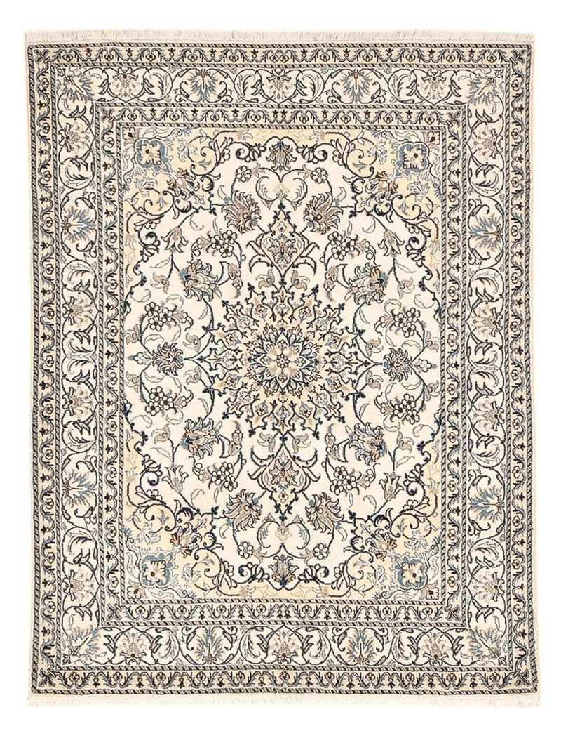 Perserteppich - Nain - 145 x 193 cm - hellbeige