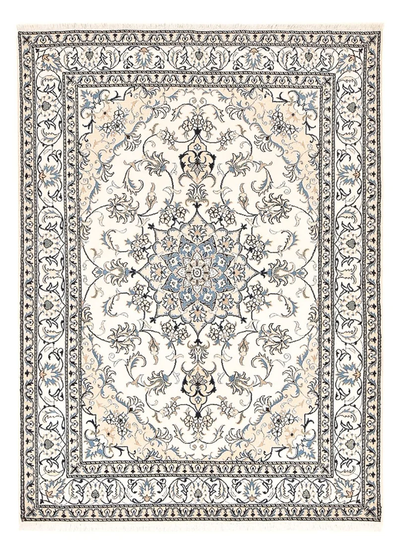 Perserteppich - Nain - 171 x 239 cm - hellbeige