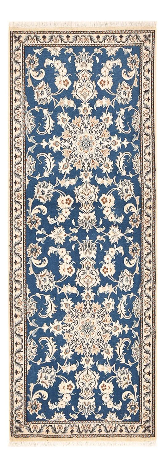 Läufer Perser - Nain - 78 x 209 cm - blau