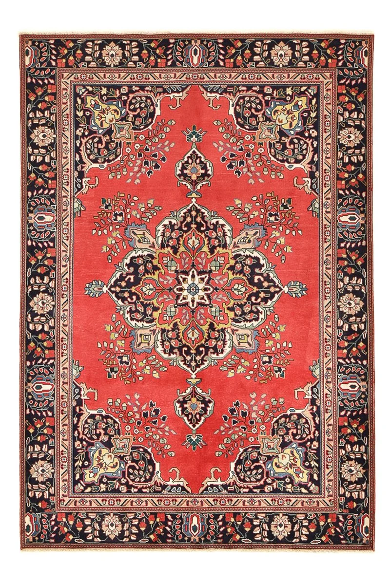 Perserteppich - Täbriz - 185 x 279 cm - rot