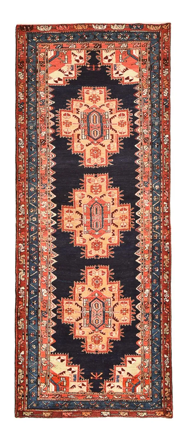 Läufer Perser - Nomadic - 125 x 315 cm - mehrfarbig